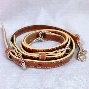 Dooney & Bourke Tan and Butter Yellow Crossbody Strap